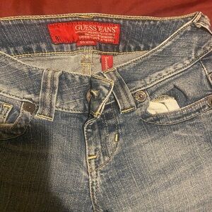 Guess Women's Blue Denim Jeans